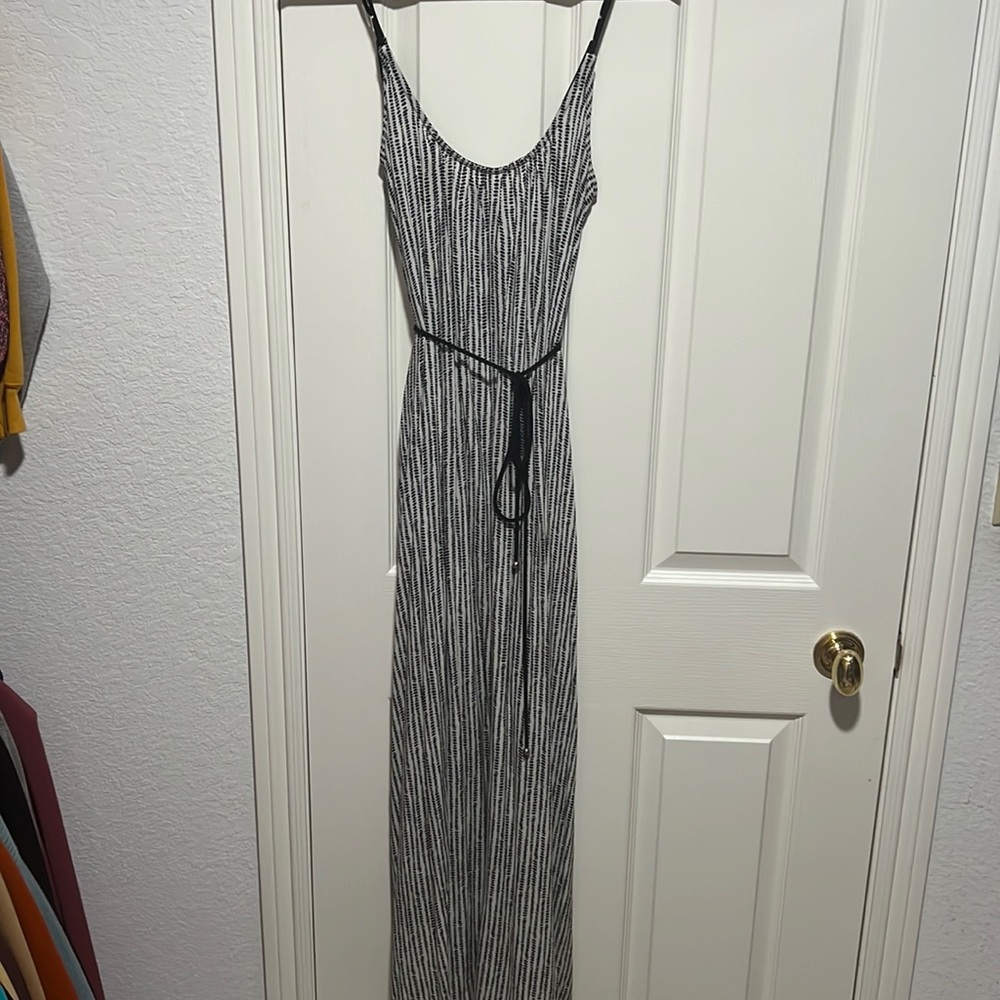 Black&White Maxi Dress